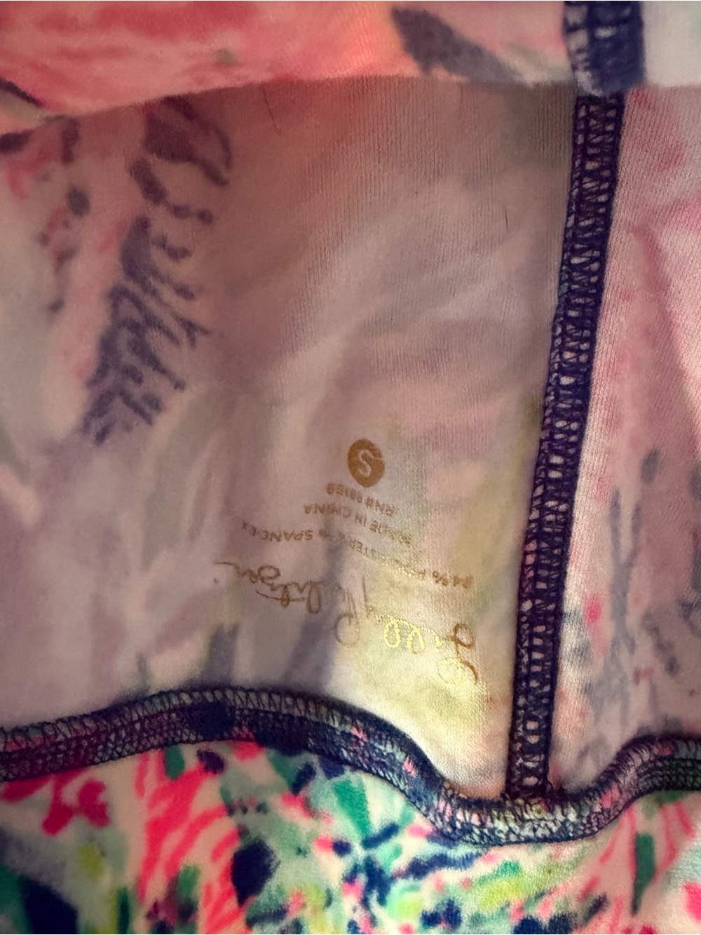Lilly Pulitzer Larina Velour hoodie and pants - Picture 6 of 6